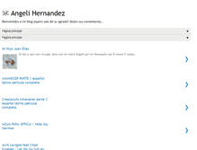 Tablet Screenshot of angelihernandezv.blogspot.com