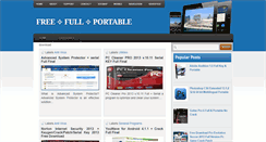 Desktop Screenshot of free-full-portable.blogspot.com