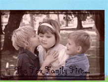 Tablet Screenshot of foxfamilyfive.blogspot.com