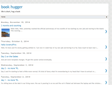 Tablet Screenshot of book-hugger.blogspot.com