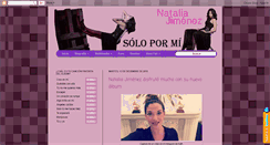 Desktop Screenshot of blogsolopormi.blogspot.com