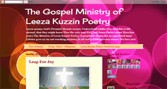 Desktop Screenshot of lezzakuzzinpoetry.blogspot.com