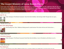 Tablet Screenshot of lezzakuzzinpoetry.blogspot.com