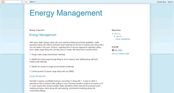 Desktop Screenshot of energymanagement4.blogspot.com