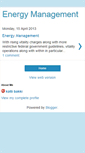 Mobile Screenshot of energymanagement4.blogspot.com