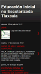 Mobile Screenshot of inicialnoescolarizadatlax.blogspot.com