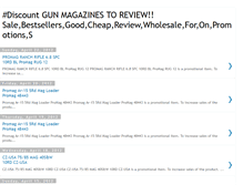 Tablet Screenshot of gunmagazinestoreview.blogspot.com