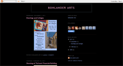 Desktop Screenshot of bohlanderarts.blogspot.com