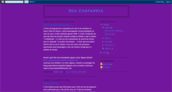 Desktop Screenshot of boa-companhia.blogspot.com