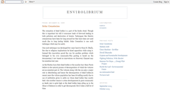 Desktop Screenshot of envirolibrium.blogspot.com