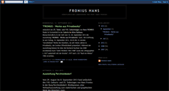 Desktop Screenshot of fronius-hans.blogspot.com