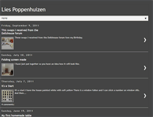 Tablet Screenshot of lies-poppenhuizen.blogspot.com