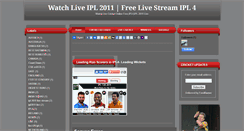 Desktop Screenshot of live2011worldcup.blogspot.com