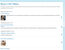 Tablet Screenshot of boys-girl-tattoo.blogspot.com