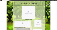 Desktop Screenshot of kricuxa-crisartes.blogspot.com