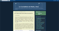 Desktop Screenshot of cocinadenadiayhans.blogspot.com