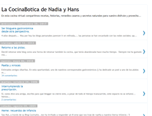 Tablet Screenshot of cocinadenadiayhans.blogspot.com