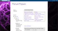 Desktop Screenshot of prideanndpredd.blogspot.com
