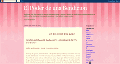 Desktop Screenshot of elpoderdeunabendicion-gua.blogspot.com