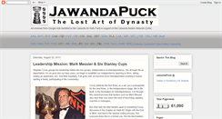 Desktop Screenshot of jawandapuck.blogspot.com