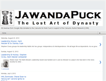 Tablet Screenshot of jawandapuck.blogspot.com