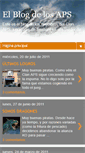 Mobile Screenshot of elblogdelosaps.blogspot.com