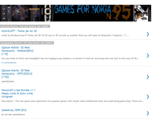 Tablet Screenshot of gamesfornokian95.blogspot.com