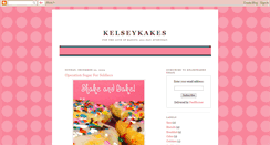 Desktop Screenshot of kelseykakes.blogspot.com