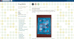 Desktop Screenshot of frog-stitch.blogspot.com