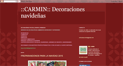 Desktop Screenshot of carmin-navidad.blogspot.com