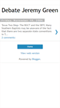 Mobile Screenshot of jeremygreendebate.blogspot.com
