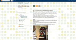 Desktop Screenshot of hellohomestaging.blogspot.com