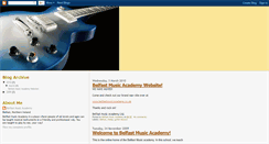 Desktop Screenshot of belfastmusicacademy.blogspot.com