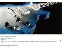 Tablet Screenshot of belfastmusicacademy.blogspot.com