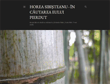 Tablet Screenshot of horeasibisteanu.blogspot.com