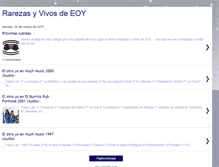 Tablet Screenshot of elotroyo-rarezas-vivos.blogspot.com