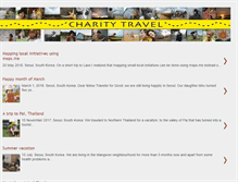 Tablet Screenshot of charitytravel.blogspot.com