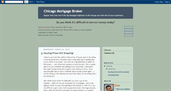 Desktop Screenshot of chicagomortgagebroker.blogspot.com