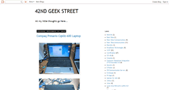 Desktop Screenshot of 42ndgeekstreet.blogspot.com