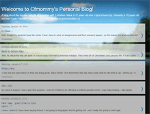 Tablet Screenshot of cfmommy.blogspot.com