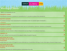 Tablet Screenshot of micologia-clinica.blogspot.com