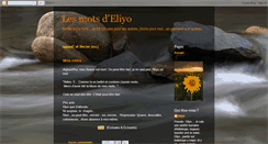 Desktop Screenshot of lesmotsdeliyo.blogspot.com