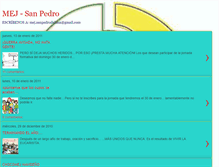 Tablet Screenshot of mej-sanpedrodelima.blogspot.com