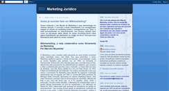 Desktop Screenshot of marketingjuridico.blogspot.com