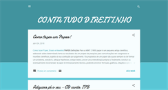 Desktop Screenshot of contatudodireitinho.blogspot.com