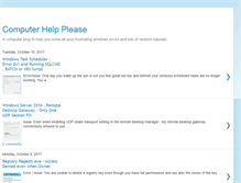 Tablet Screenshot of computer-help-please.blogspot.com