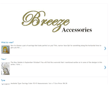 Tablet Screenshot of breeze-accessories.blogspot.com