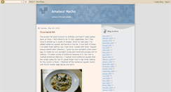 Desktop Screenshot of amateurnacho.blogspot.com