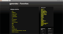 Desktop Screenshot of favoritosjgmendez.blogspot.com