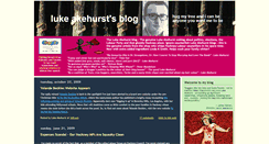 Desktop Screenshot of lukeakehurstsblog.blogspot.com